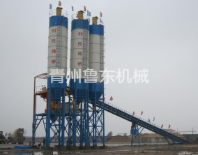 利民路橋HZS120攪拌樓